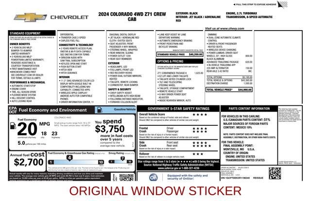 2024 Chevrolet Colorado Z71