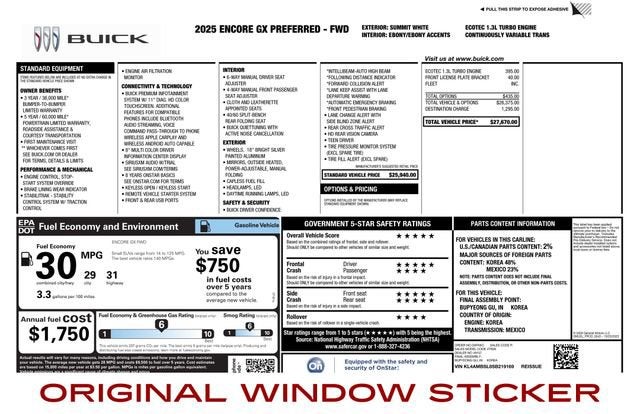 2025 Buick Encore GX Preferred