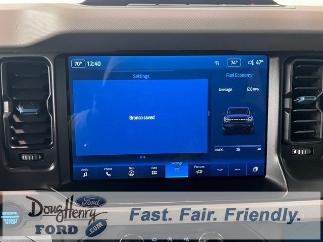 2022 Ford Bronco Wildtrak